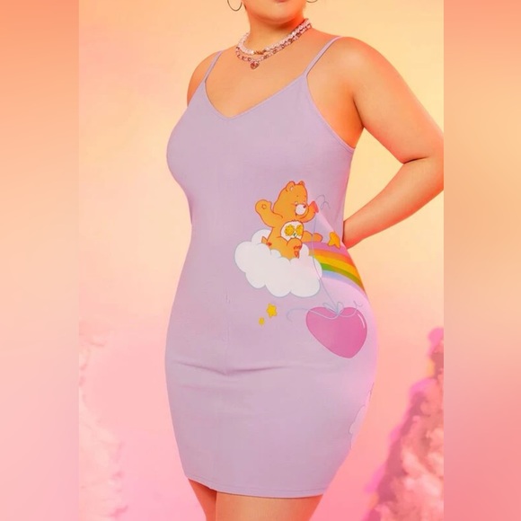 Other - Women’s Care Bears 40th Anniversary Dress, Size 0XL, Sexy Care Bear Costume